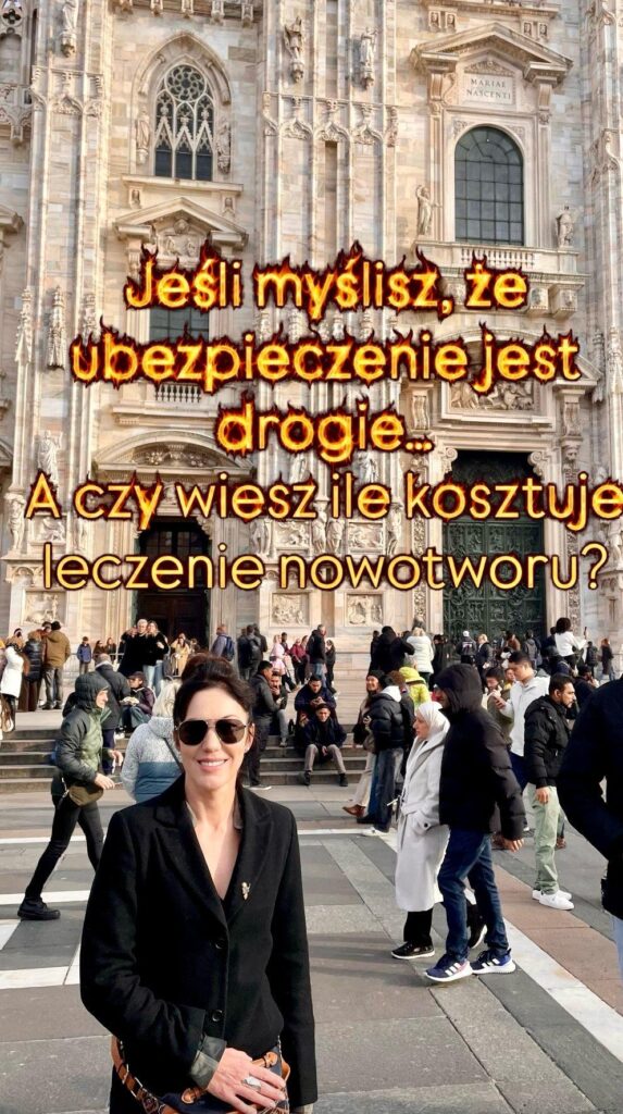Agentka ubezpieczeniowa pyta czy wiesz ile kosztuje leczenie nowotworu.