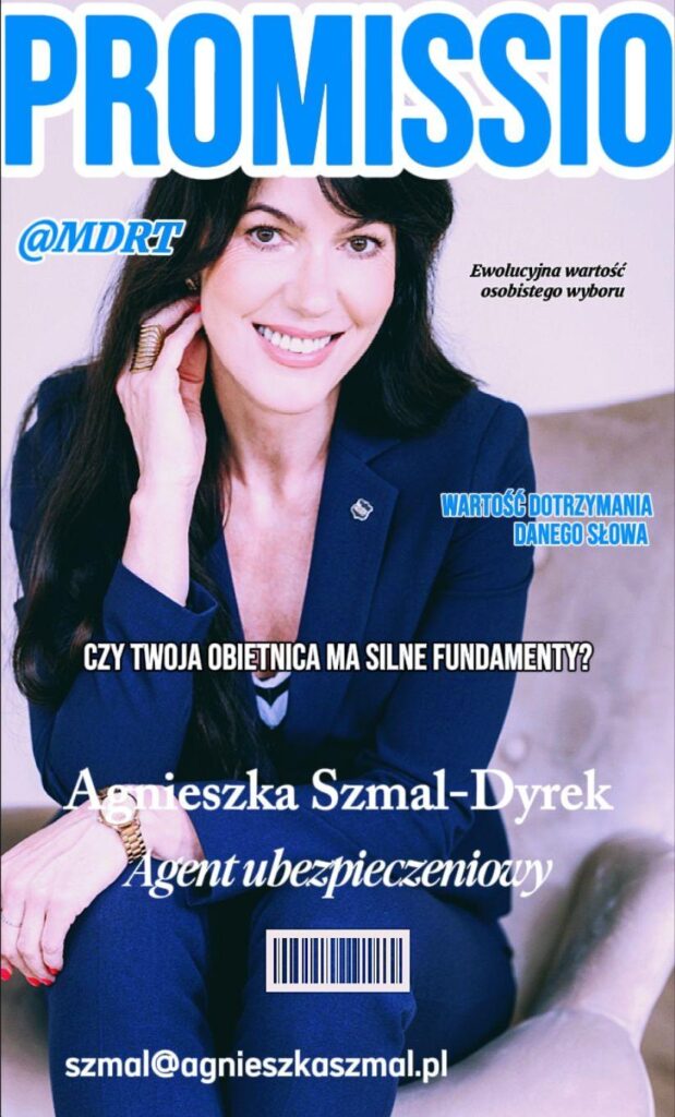okładka gazety Promissio z Agnieszka Szmal-Dyrek